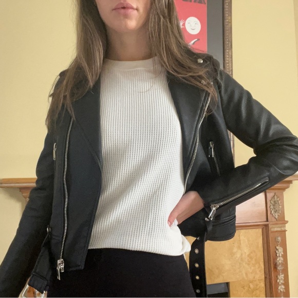 Zara leather jacket - Picture 5 of 6
